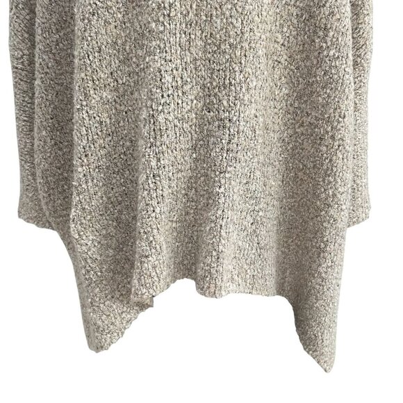 Free People Boucle Cardigan XS Gray Cozy Open Front Soft Girl Cottagecore Fall - Picture 9 of 12